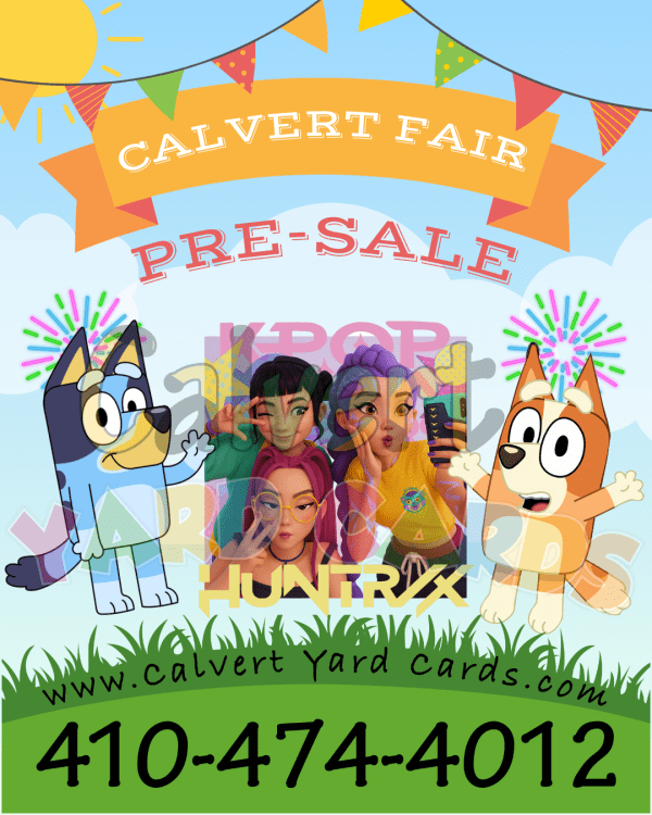 Calvert County Fair Pre-Sale